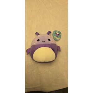 Squishmallows 8" Plush Purple Beetle Axel Soft Small Stuffed Animal KellyToy Bug